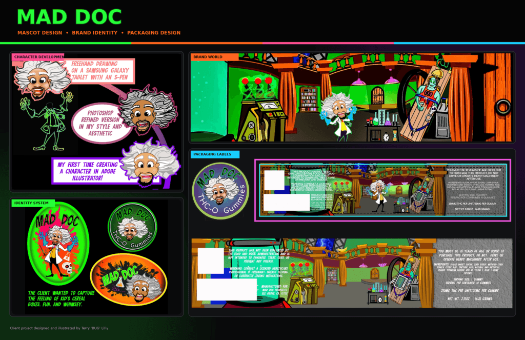 Mad Doc branding